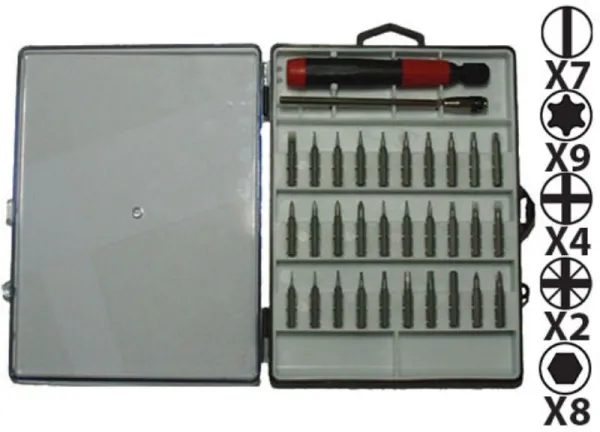 BATO Juwelier-Schraubendreher-Set 30-teilig